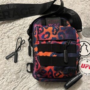 WOLFpak 4L mini backpack NEON LEOPARD *discontinued!